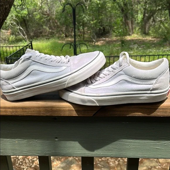 Vans White Sneakers Classic Skate Style - Picture 3 of 5